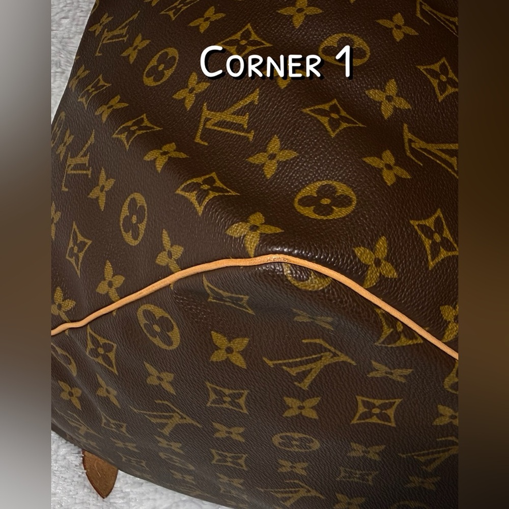 Louis Vuitton 60 Keepall Brown Monogram Bag - Picture 8 of 16